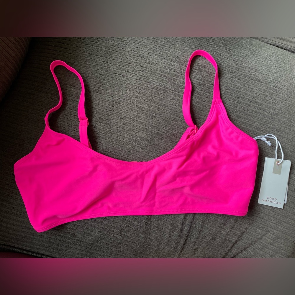 Gorgeous neon pink bikini top!